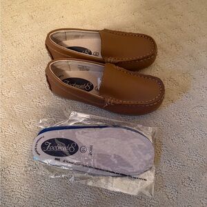 FootMates Tan Kids Moccasins